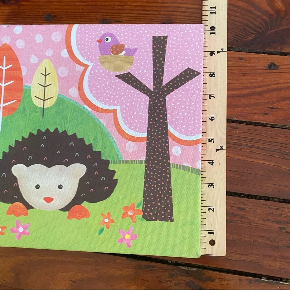 Love & Nature Hedgehog Pal Wall Art 10x10